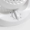 imageIRIS USA WOOZOO Desk Fan Oscillating Table Air Circulator 3 Speeds 32ft Max Air Distance 112 Adjustable Tilt 275db Low Noise Small Fan for Bedroom Office Dorm WhiteWHITE