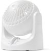 imageIRIS USA WOOZOO Desk Fan Oscillating Table Air Circulator 3 Speeds 32ft Max Air Distance 112 Adjustable Tilt 275db Low Noise Small Fan for Bedroom Office Dorm WhiteWHITE