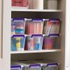 imageIRIS USA 1 Qt Plastic Storage Bins with Lids 4 Pack Craft Storage Container Sensory Bin Organizing Containers for Home Office ampamp Art Supplies Stackable WhiteClear