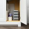 imageIRIS USA 1 Qt Plastic Storage Bins with Lids 4 Pack Craft Storage Container Sensory Bin Organizing Containers for Home Office ampamp Art Supplies Stackable WhiteGray