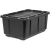 imageIRIS USA 12 Gallon Heavy Duty Holiday Storage Bins with Lids 4 Pack  Made in USA Tough Snap On Lid Stackable Industrial Rugged Tubs Garage Organization Reusable Box  GreenRedBlack