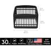 imageIRIS USA 24quot 4Panel Pet Dog Puppy Playpen IndoorOutdoor Dog Pen 35 x 35 x 24 Foldable Fold It Down Easy Storing Customizable WhiteBlack