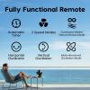 imageIRIS USA WOOZOO Desk Fan with Remote Oscillating Turbo Air Circulator 3 Speeds 56ft Max Air Distance Adjustable Tilt Small Fan for Bedroom Office Dorm BlackTABLE TOP