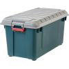 imageIRIS USA WeatherPro 21 Gallon Lockable Storage Bins with Lids 4 Pack  Made in USA Heavy Duty Stackable Containers Garage Organizing Tubs Rugged Sturdy Equipment Utility Box  BlackYellowGreenGray