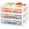 3-Tier Drawer  White