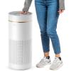 imageIRIS USA WOOZOO True HEPA Air Purifier H13 3in1 filter removes 9997 of particles pet hair smoke and odors covers up to 648 ft 46W Energy Star motor ideal for bedrooms and allergies1 558 Sq Ft
