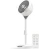imageIRIS USA WOOZOO Wall Fan with Remote Oscillating Air Circulator 3 Speeds 414 sqft Coverage Area Adjustable Tilt Small Fan for Bedroom Livingroom Office Dorm WhiteWHITE