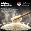 imageIRIS Instant White Sushi Rice 10 Pack Premium Japanese Short Grain Sticky Rice Microwave for 80 seconds 12 Minutes Gluten Free Vegan Grown Polished and Packed in JapanMicrowavable  40Pack