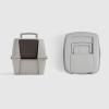 imageIRIS USA Jumbo Enclosed Cat Litter Box with Front Door Flap and Scoop Covered Kitty Litter Box with Handle and Buckles for Portability and Privacy GrayGray