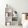 imageIRIS CX2 Wood Bookshelf Storage Shelf Bookcase 2Tier WhiteWhite