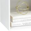 imageIRIS CX2 Wood Bookshelf Storage Shelf Bookcase 2Tier WhiteWhite