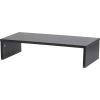imageIRIS USA 2Tier MultiPurpose PC Monitor Organizer Stand Stackable Ergonomic Desktop and Countertop Riser for Computer Laptop TV Shoes Kitchen Pantry and Closet Organization BlackBlack