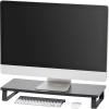imageIRIS USA 2Tier MultiPurpose PC Monitor Organizer Stand Stackable Ergonomic Desktop and Countertop Riser for Computer Laptop TV Shoes Kitchen Pantry and Closet Organization BlackBlack