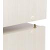 imageIRIS USA 3Shelves Modular Wood Stackable Storage Box Easy Assembly Customizable DIY Bookcase Stacking Storage Organizers Cube Storage Cubby Storage System Home Office Closet Light BrownWhite