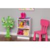 imageKSB2WHT 2Tier Storage Organizer Shelf with Foot Board 2 Shelves White