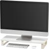 imageIRIS USA 2Tier MultiPurpose PC Monitor Organizer Stand Stackable Ergonomic Desktop and Countertop Riser for Computer Laptop TV Shoes Kitchen Pantry and Closet Organization BlackWhite