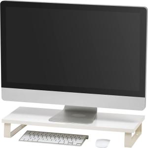 imageIRIS USA 2Tier MultiPurpose PC Monitor Organizer Stand Stackable Ergonomic Desktop and Countertop Riser for Computer Laptop TV Shoes Kitchen Pantry and Closet Organization BlackWhite