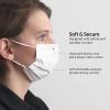 imageDisposable Face Masks 35 Piece Premium 3Ply Masks Breathable Comfortable Soft Stretchable Earloops Soft on Skin 3 Layer Construction for High Protection White