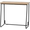 imageIRIS USA 39 Inch Modern Laptop and Computer Desk Office Table for Home Office Water and Scratch Resistant Surface Gaming Desk Easy to Assemble Black DeskSlim Rustic
