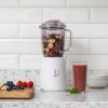 imageIRIS USA 3Speed HighPower Professionalgrade Countertop ampamp Kitchen Blender  50 oz Tritan Jar TitaniumCoated Stainless Steel Blades Miami White for Smoothies Frozen Drinks Protein Shakes