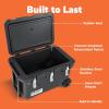 imageIRIS USA Bundle of Hugel 44 QT Insulated Cooler  60 Large Hand Warmers  Heavy Duty Ice Chest wVacuum Panels Bungee Straps Metal Buckles  18Hour Heat for Camping Fishing Tailgating Travel64QT  Large 60 pack