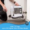 imageIRIS USA Carpet Spot Cleaner Machine with Auto Spray for Low Pile Carpets Couch Sofa Upholstery Car DetailingShallow Berber Rug Lightweight Portable ChemicalFree Stain Remover 500mL Water TankWhite