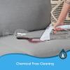 imageIRIS USA Carpet Spot Cleaner Machine with Auto Spray for Low Pile Carpets Couch Sofa Upholstery Car DetailingShallow Berber Rug Lightweight Portable ChemicalFree Stain Remover 500mL Water TankWhite