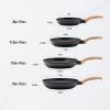 imageIRIS USA Cast Aluminum Nonstick Frying Pan Skillet with Soft Touch Handle 95 inch Fry Pan11 inch
