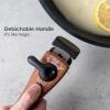 imageIRIS USA Cast Aluminum Nonstick Frying Pan Skillet with Soft Touch Handle 95 inch Fry PanSquare