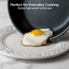 imageIRIS USA Cast Aluminum Nonstick Frying Pan Skillet with Soft Touch Handle 95 inch Fry PanSquare