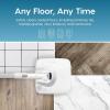 imageIRIS USA Cordless Electric Vibrating Mop Rechargeable with Water Spray MultiSurface Electric Mop with Four Reusable Washable Cleaning Pads