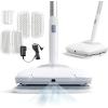 imageIRIS USA Cordless Electric Vibrating Mop Rechargeable with Water Spray MultiSurface Electric Mop with Four Reusable Washable Cleaning Pads