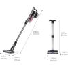imageIRIS USA Cordless Stick Vacuum for Lowprofile Rugs and Hard Floors 4in1 Attachments 9000Pa Suction LED Indicator 55K RPM 35 Min Runtime Battery Pet Hair CleanerComplete Power Brush Set