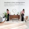 imageIRIS USA Cordless Stick Vacuum for Lowprofile Rugs and Hard Floors 4in1 Attachments 9000Pa Suction LED Indicator 55K RPM 35 Min Runtime Battery Pet Hair CleanerStandard Brush