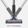 imageIRIS USA Cordless Stick Vacuum for Lowprofile Rugs and Hard Floors 4in1 Attachments 9000Pa Suction LED Indicator 55K RPM 35 Min Runtime Battery Pet Hair CleanerComplete Power Brush Set