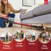 imageIRIS USA Cordless Vacuum Cleaner for Home Rechargeable Ultra Lightweight 50Minute Runtime Fast Charging 230W Carpet Hard Floor Tile NonSlip Lean Support Design LED Dust Sensor Black
