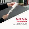 imageIRIS USA Extra Sticky Lint Roller Value Pack Comes with Storage Box Standard and THandle Roller Refills 90 SheetsRoll 1260 Sheets Total Easy Tear Lint Remover for Dog Cat Pet Hair on Bed CarStandard Pack 720 sheets