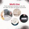 imageIRIS USA Extra Sticky Lint Roller Value Pack Comes with Storage Box Standard and THandle Roller Refills 90 SheetsRoll 1260 Sheets Total Easy Tear Lint Remover for Dog Cat Pet Hair on Bed CarFloor Pack 540 sheets