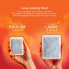 imageIRIS USA Hand Warmers  60 Individual Warmers LongLasting Up To 10 Hours For Warm and Hot Hands On The Go TSAApproved Disposable Bulk Lasts 4 Years For Hot Hands Handwarmers Camping SkiingLarge  60 Packs