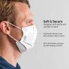 imageIRIS USA Inc Made in USA Disposable Face Masks 50 Piece Premium 3Ply Masks Breathable Comfortable Soft Stretchable Earloops Soft on Skin 3 Layer Construction for High Protection BeigeWhite