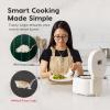 imageIRIS USA Micom Japanese Rice Cooker 3Cup Uncooked6Cup Cooked Fuzzy Logic Kitchen Appliance with Recipe Presets Slow Cooker Steamer Hot Pot ampamp Warming Function Compact ampamp Portable for Healthy Meal Prep3 Cup