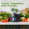imageIRIS USA Pressure Rice Cooker Japanese 3 Qt and 8in1 Electric Pressure Cooker Slow Cooker Rice Cooker Steamer Sear ampamp Saut for 23 People with Over 110 PreProgrammed Recipes Black