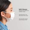 imageIndividually Wrapped Kids 7 Piece Ear loop Face Mask Premium 3Ply Masks Breathable Comfortable Stretchable Soft on Skin 3 Layer Construction for High Protection White