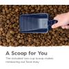imageIRIS USA Dog Food Storage Container 30 lbs ampamp 11 lbs Combo Cat Food Storage Container Dog Treat Container Airtight Stackable 2Cup Scoop Wheels Easy Mobility GrayNavy