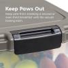 imageIRIS USA Dog Food Storage Container 30 lbs ampamp 11 lbs Combo Cat Food Storage Container Dog Treat Container Airtight Stackable 2Cup Scoop Wheels Easy Mobility GrayChrome