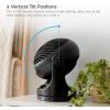 imageIRIS USA WOOZOO Desk Fan with Remote Oscillating Table Air Circulator 3 Speeds 52ft Max Air Distance 112 Adjustable Tilt 30db Low Noise Motor Small Fan for Bedroom Office Dorm WhiteWHITE