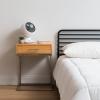 imageIRIS USA WOOZOO Desk Fan with Remote Oscillating Table Air Circulator 5 Speeds 82ft Max Air Distance 90 Adjustable Tilt 30db Low Noise Motor Small Fan for Bedroom Office Dorm WhiteWHITE