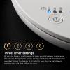 imageIRIS USA WOOZOO Desk Fan with Remote Oscillating Table Air Circulator 8 Speeds 82ft Max Air Distance 120 Adjustable Tilt 35db Low Noise Motor Small Fan for Bedroom Office Dorm WhiteWHITE