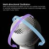 imageIRIS USA WOOZOO Desk Fan with Remote Oscillating Table Air Circulator 8 Speeds 82ft Max Air Distance 120 Adjustable Tilt 35db Low Noise Motor Small Fan for Bedroom Office Dorm WhiteWHITE