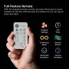 imageIRIS USA WOOZOO Desk Fan with Remote Oscillating Table Air Circulator 8 Speeds 82ft Max Air Distance 120 Adjustable Tilt 35db Low Noise Motor Small Fan for Bedroom Office Dorm WhiteWHITE